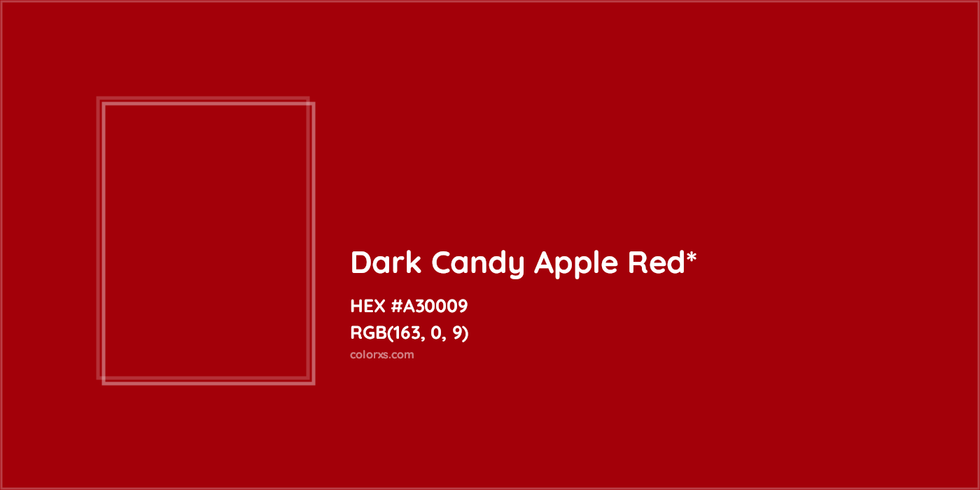 HEX #A30009 Color Name, Color Code, Palettes, Similar Paints, Images