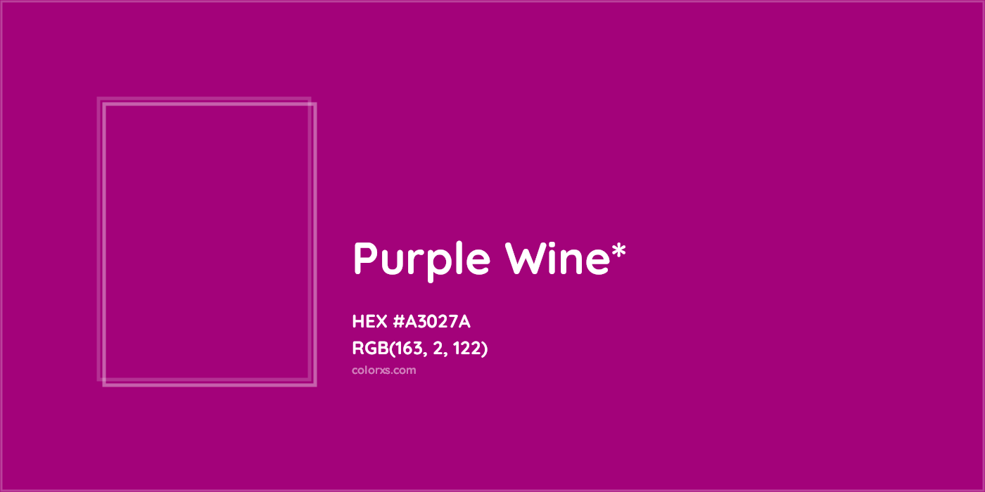 HEX #A3027A Color Name, Color Code, Palettes, Similar Paints, Images
