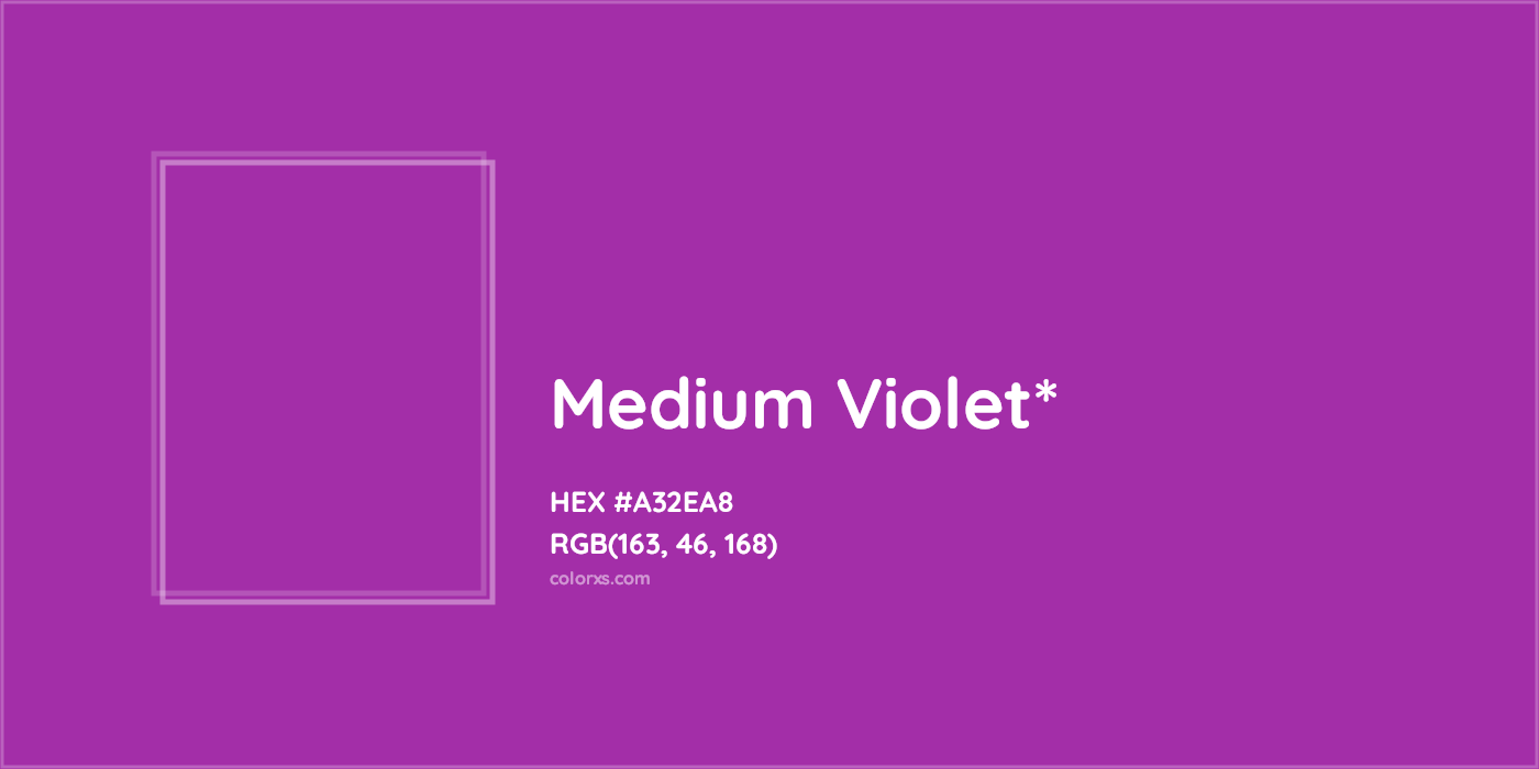 HEX #A32EA8 Color Name, Color Code, Palettes, Similar Paints, Images