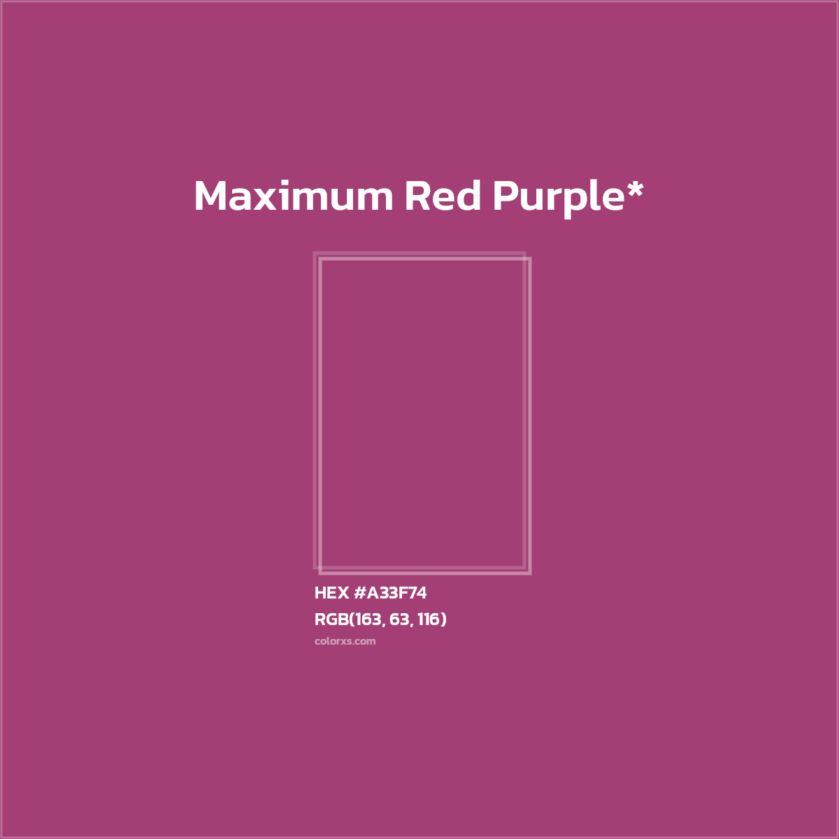 HEX #A33F74 Color Name, Color Code, Palettes, Similar Paints, Images