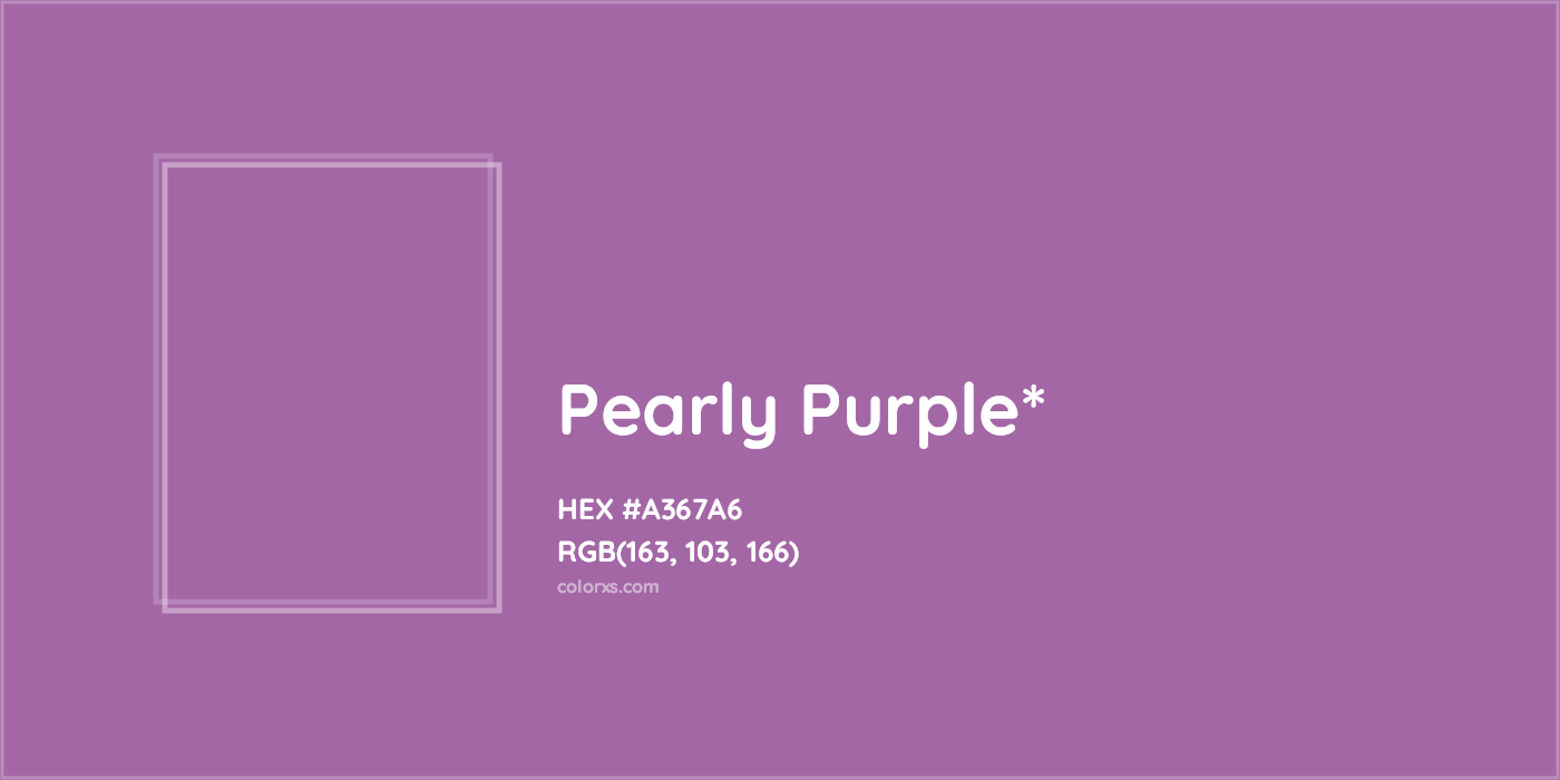 HEX #A367A6 Color Name, Color Code, Palettes, Similar Paints, Images