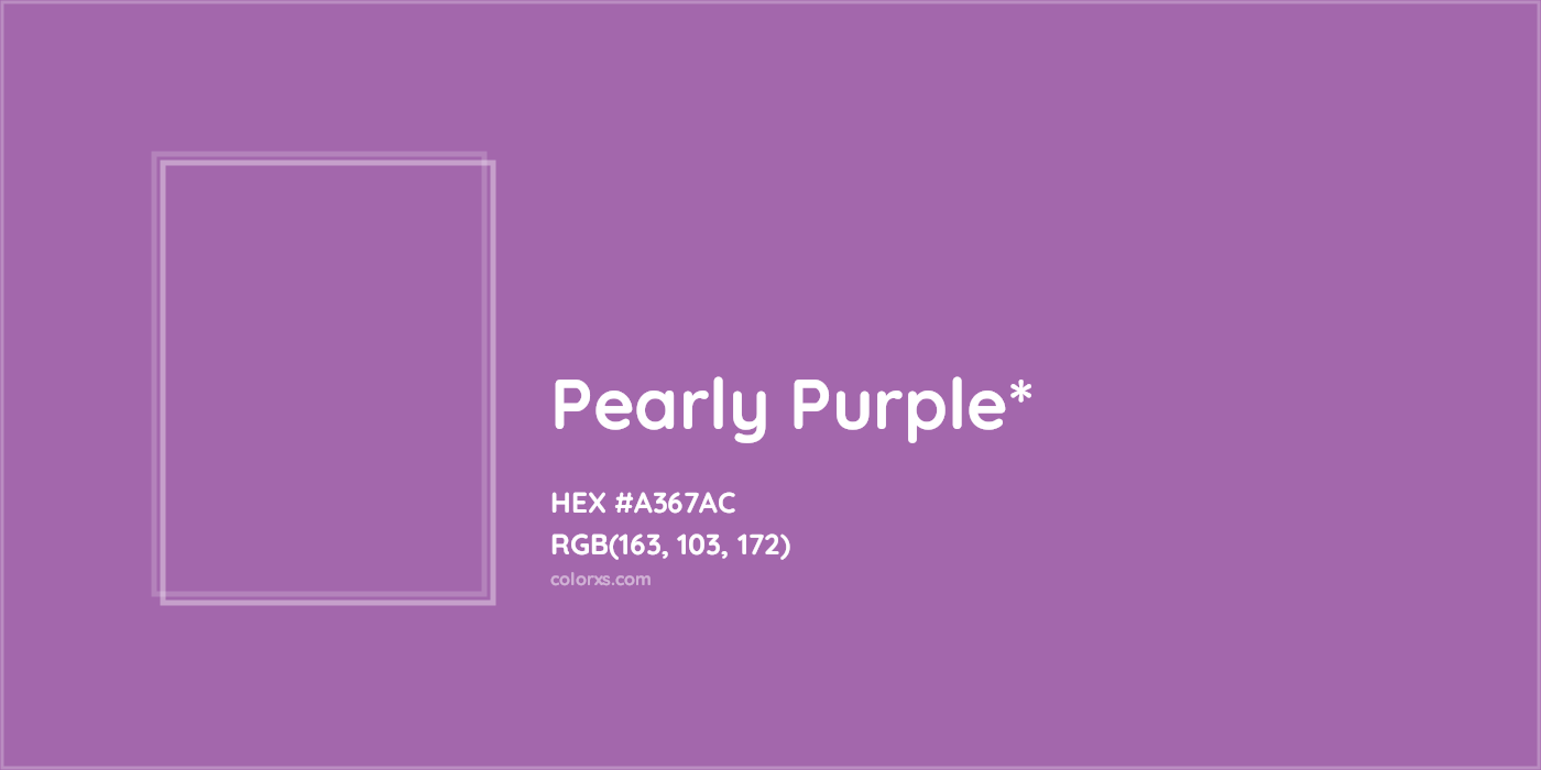 HEX #A367AC Color Name, Color Code, Palettes, Similar Paints, Images