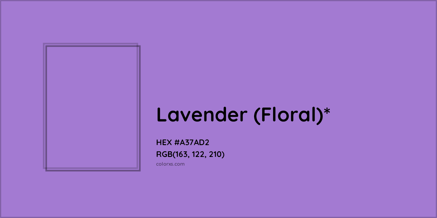 HEX #A37AD2 Color Name, Color Code, Palettes, Similar Paints, Images