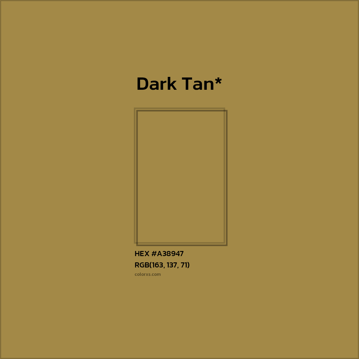HEX #A38947 Color Name, Color Code, Palettes, Similar Paints, Images