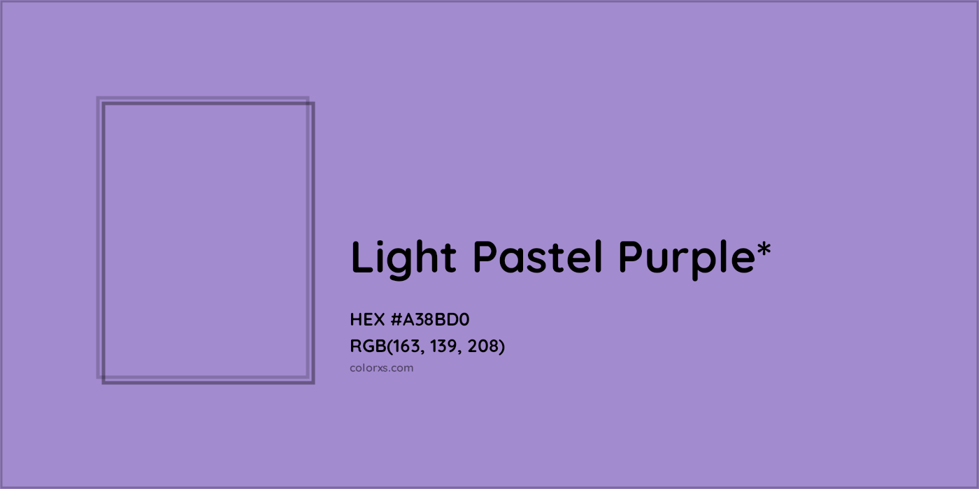HEX #A38BD0 Color Name, Color Code, Palettes, Similar Paints, Images