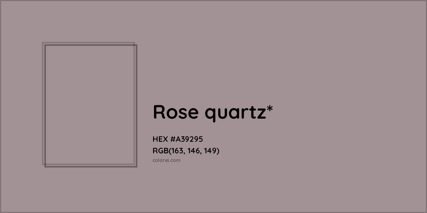 HEX #A39295 Color Name, Color Code, Palettes, Similar Paints, Images