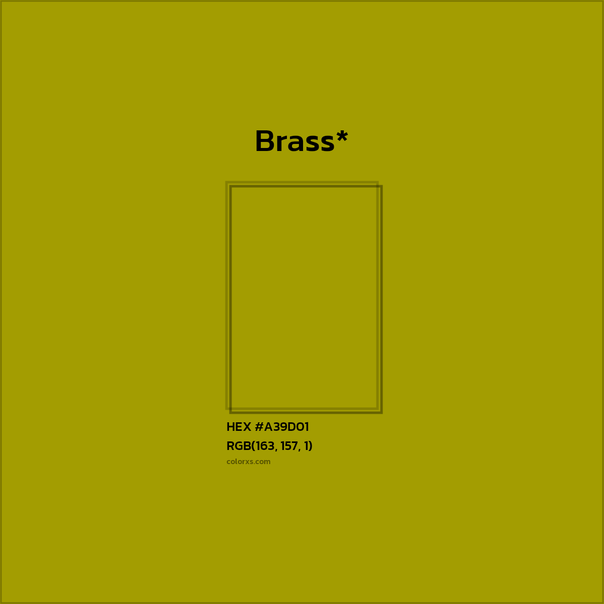 HEX #A39D01 Color Name, Color Code, Palettes, Similar Paints, Images