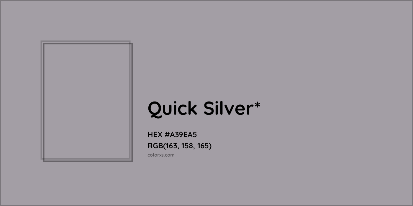 HEX #A39EA5 Color Name, Color Code, Palettes, Similar Paints, Images