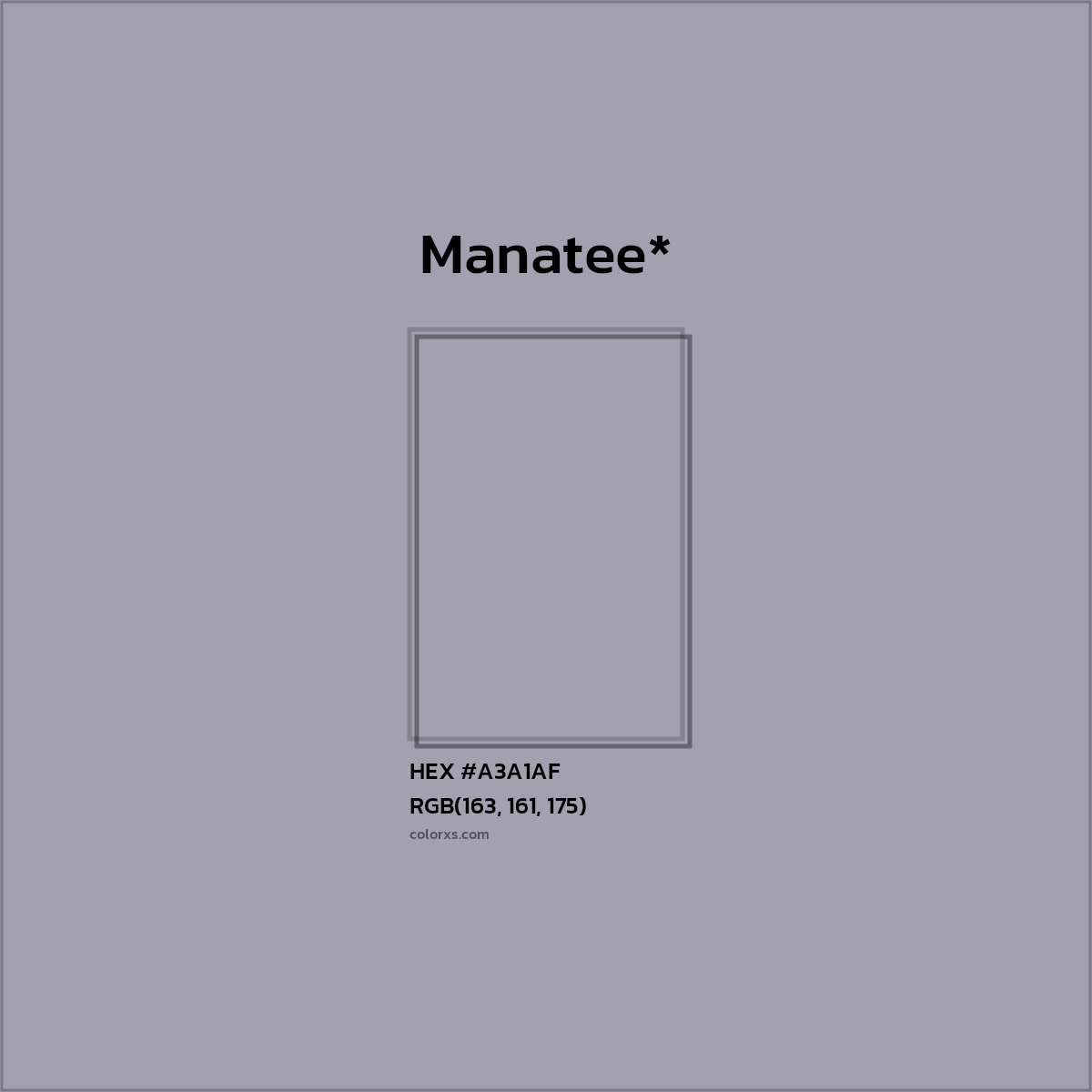 HEX #A3A1AF Color Name, Color Code, Palettes, Similar Paints, Images