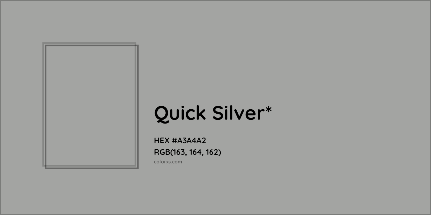 HEX #A3A4A2 Color Name, Color Code, Palettes, Similar Paints, Images