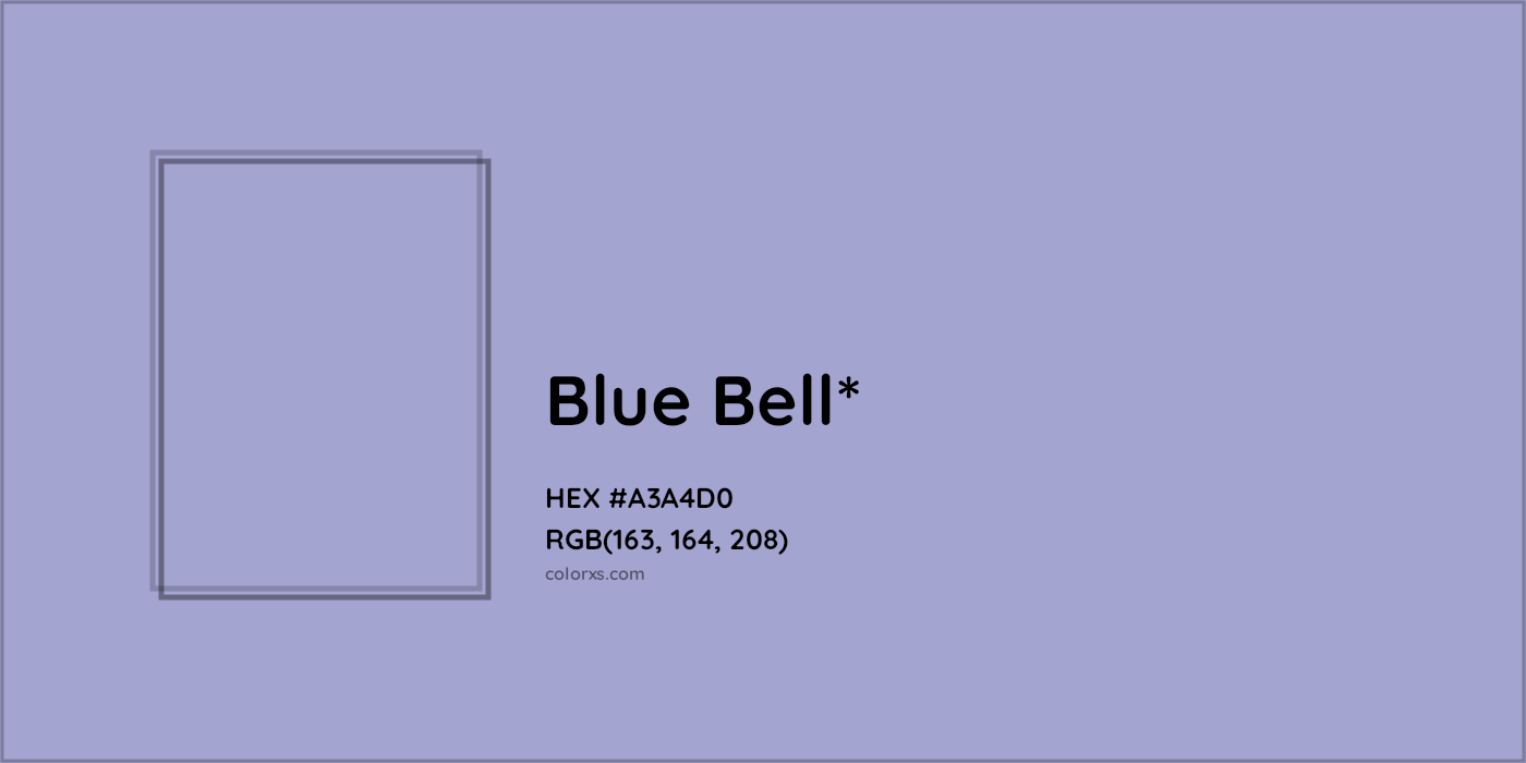 HEX #A3A4D0 Color Name, Color Code, Palettes, Similar Paints, Images