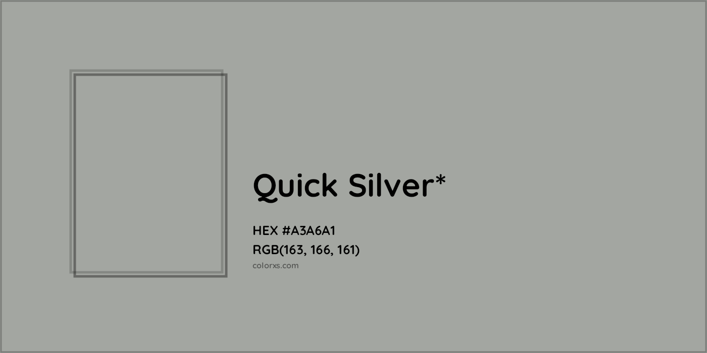 HEX #A3A6A1 Color Name, Color Code, Palettes, Similar Paints, Images