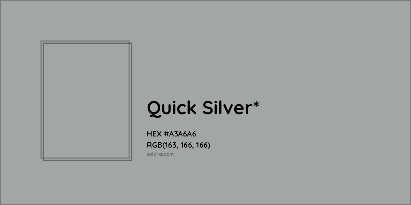 HEX #A3A6A6 Color Name, Color Code, Palettes, Similar Paints, Images