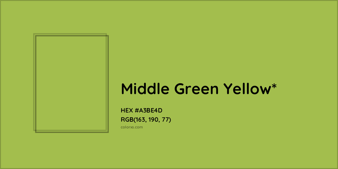 HEX #A3BE4D Color Name, Color Code, Palettes, Similar Paints, Images