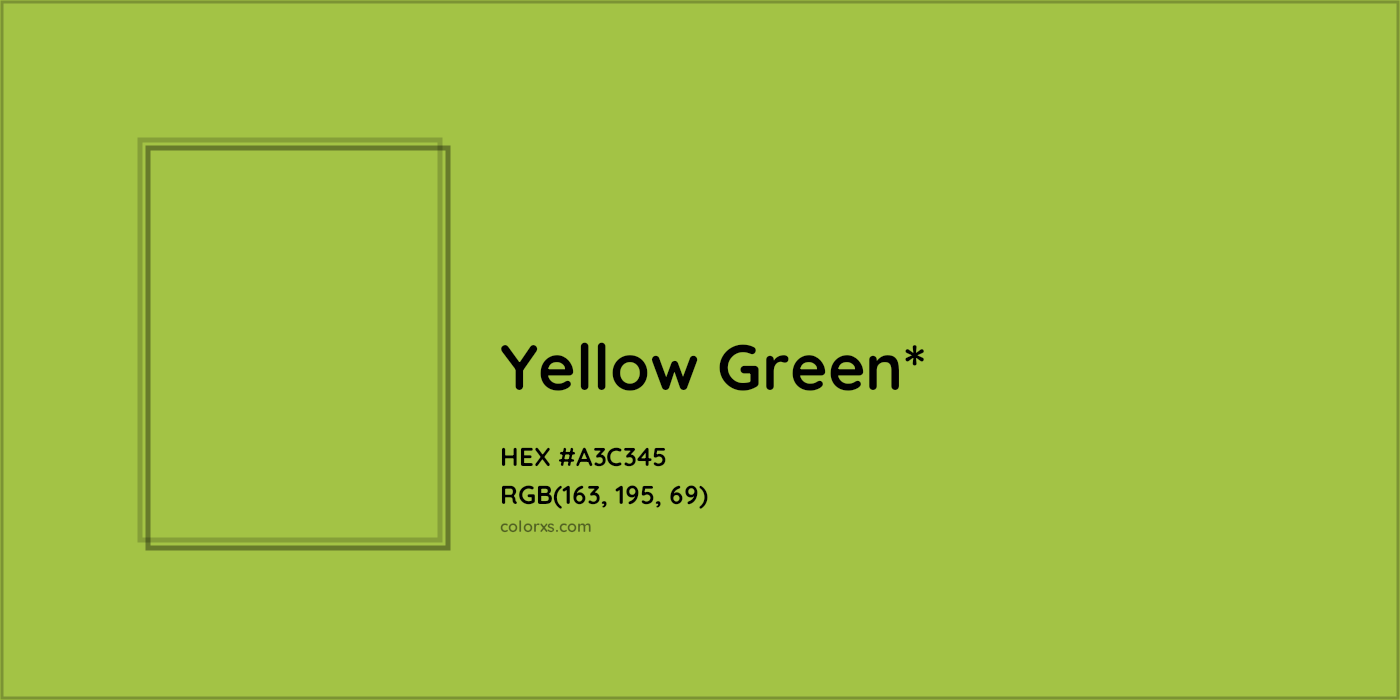 HEX #A3C345 Color Name, Color Code, Palettes, Similar Paints, Images