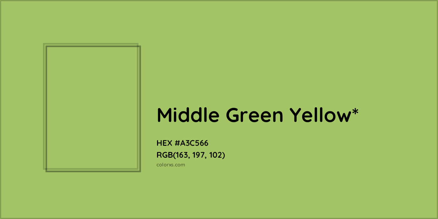 HEX #A3C566 Color Name, Color Code, Palettes, Similar Paints, Images