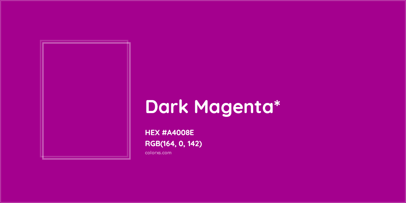 HEX #A4008E Color Name, Color Code, Palettes, Similar Paints, Images