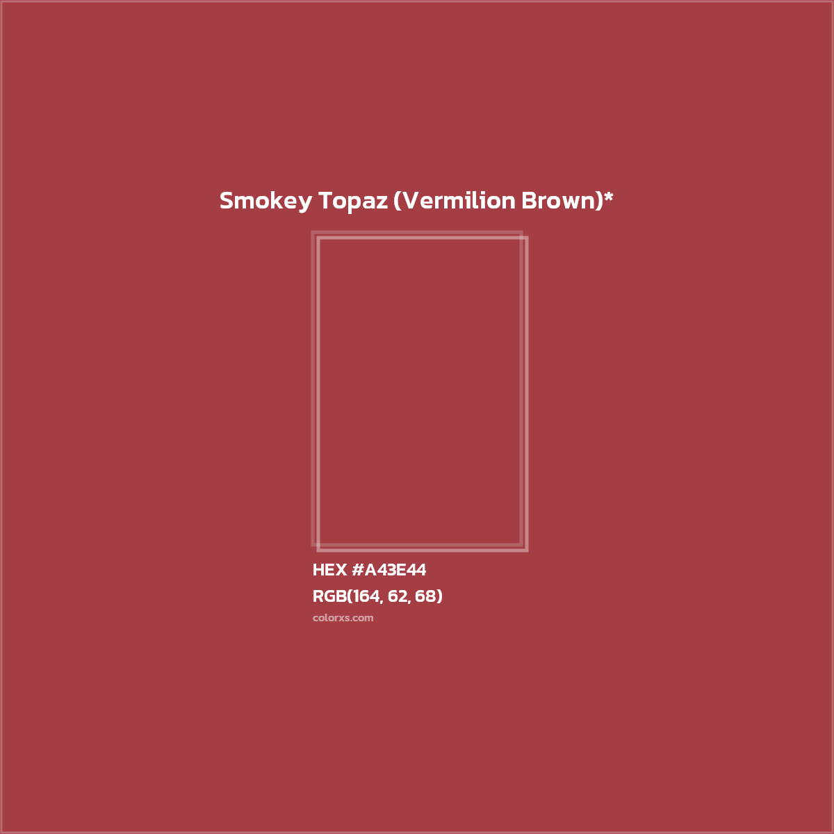 HEX #A43E44 Color Name, Color Code, Palettes, Similar Paints, Images