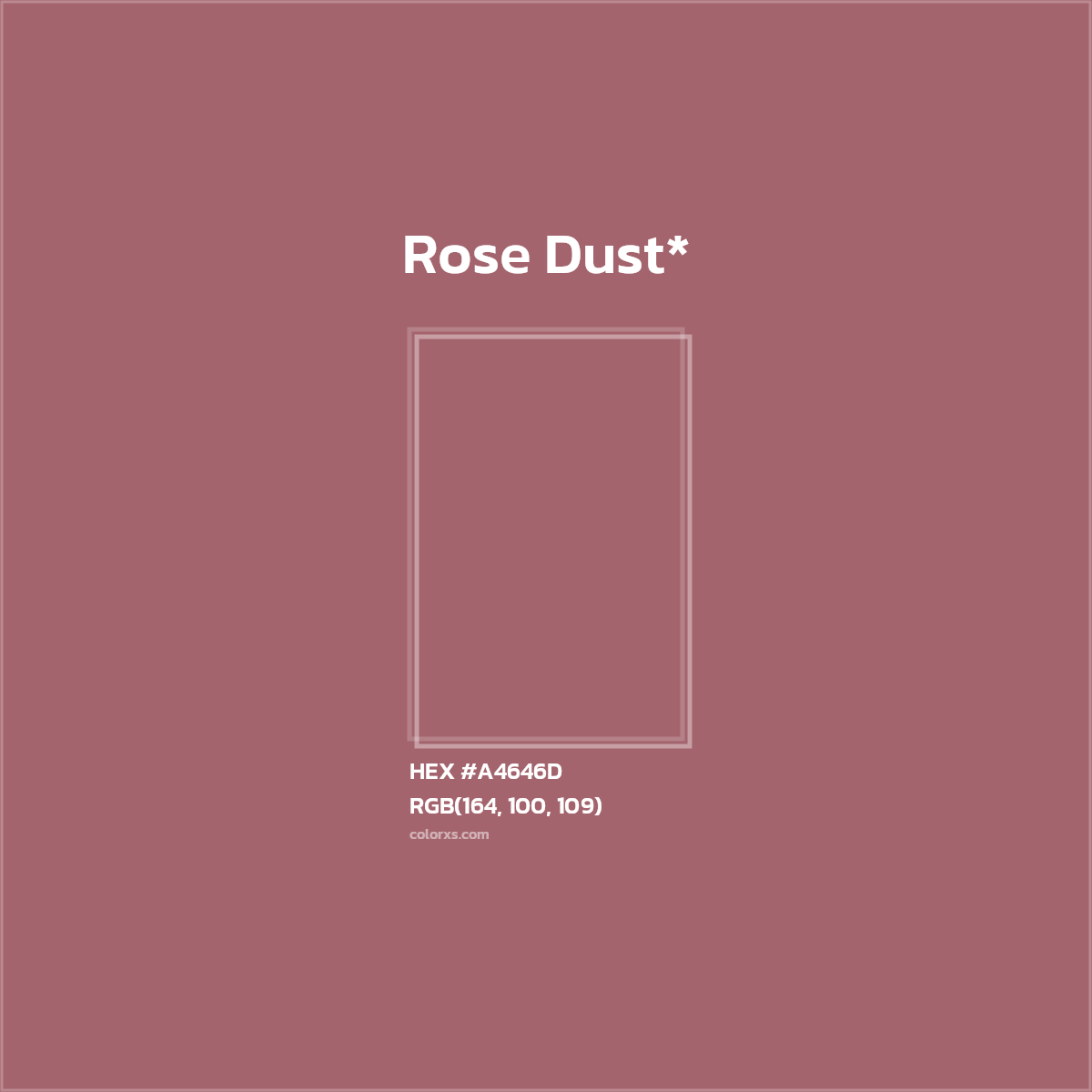 HEX #A4646D Color Name, Color Code, Palettes, Similar Paints, Images