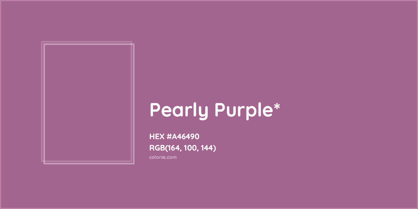 HEX #A46490 Color Name, Color Code, Palettes, Similar Paints, Images