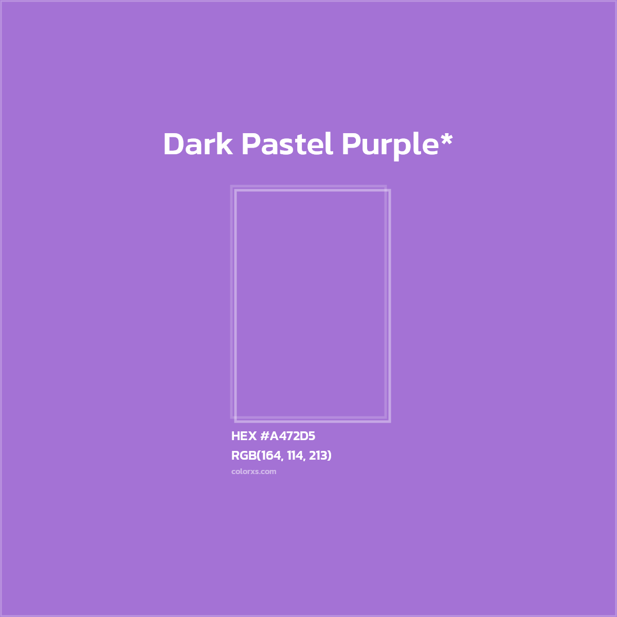 HEX #A472D5 Color Name, Color Code, Palettes, Similar Paints, Images