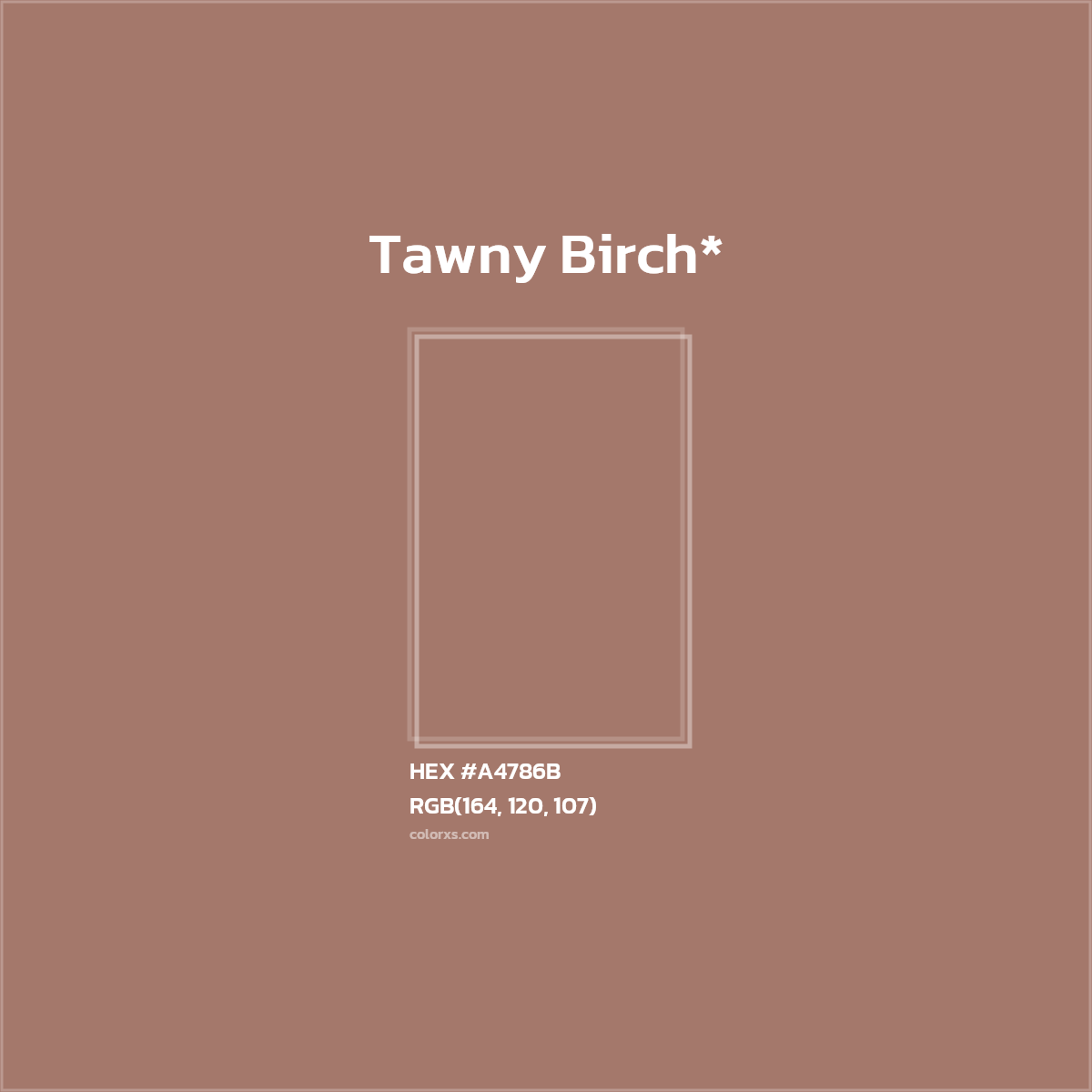 HEX #A4786B Color Name, Color Code, Palettes, Similar Paints, Images