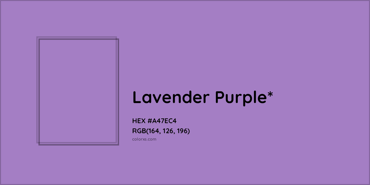 HEX #A47EC4 Color Name, Color Code, Palettes, Similar Paints, Images