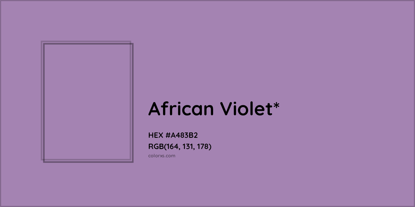 HEX #A483B2 Color Name, Color Code, Palettes, Similar Paints, Images