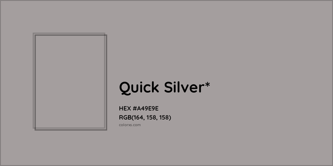 HEX #A49E9E Color Name, Color Code, Palettes, Similar Paints, Images