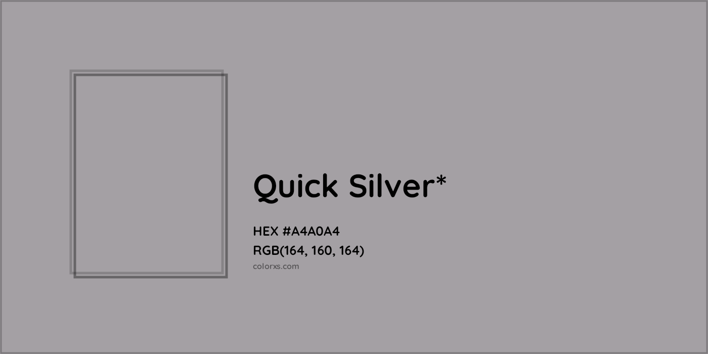 HEX #A4A0A4 Color Name, Color Code, Palettes, Similar Paints, Images