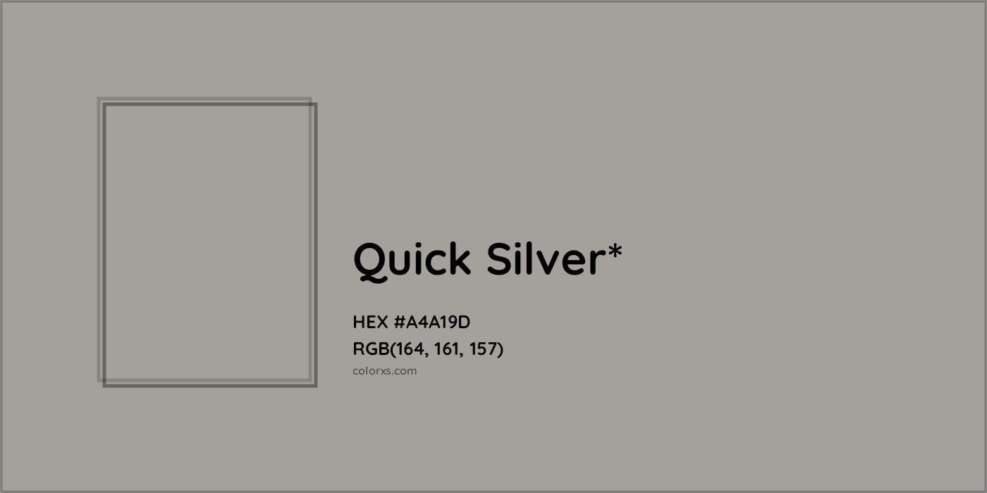 HEX #A4A19D Color Name, Color Code, Palettes, Similar Paints, Images