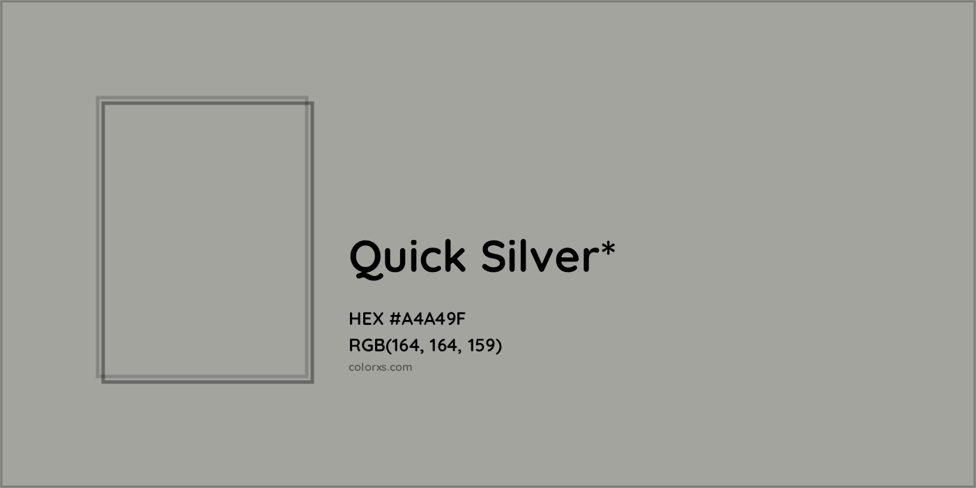 HEX #A4A49F Color Name, Color Code, Palettes, Similar Paints, Images