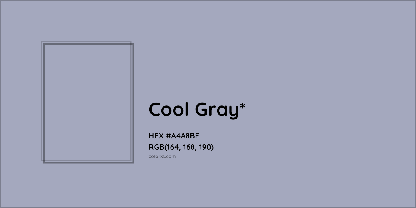 HEX #A4A8BE Color Name, Color Code, Palettes, Similar Paints, Images