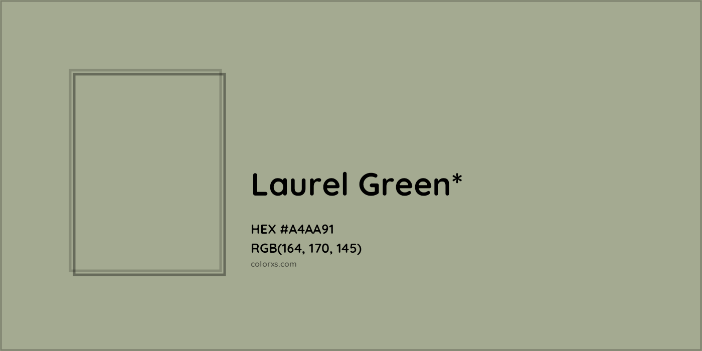 HEX #A4AA91 Color Name, Color Code, Palettes, Similar Paints, Images
