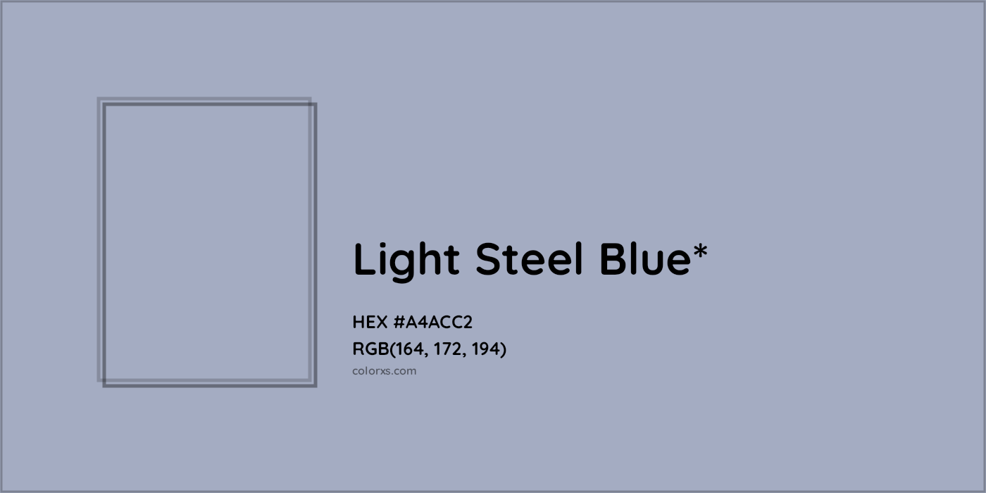 HEX #A4ACC2 Color Name, Color Code, Palettes, Similar Paints, Images