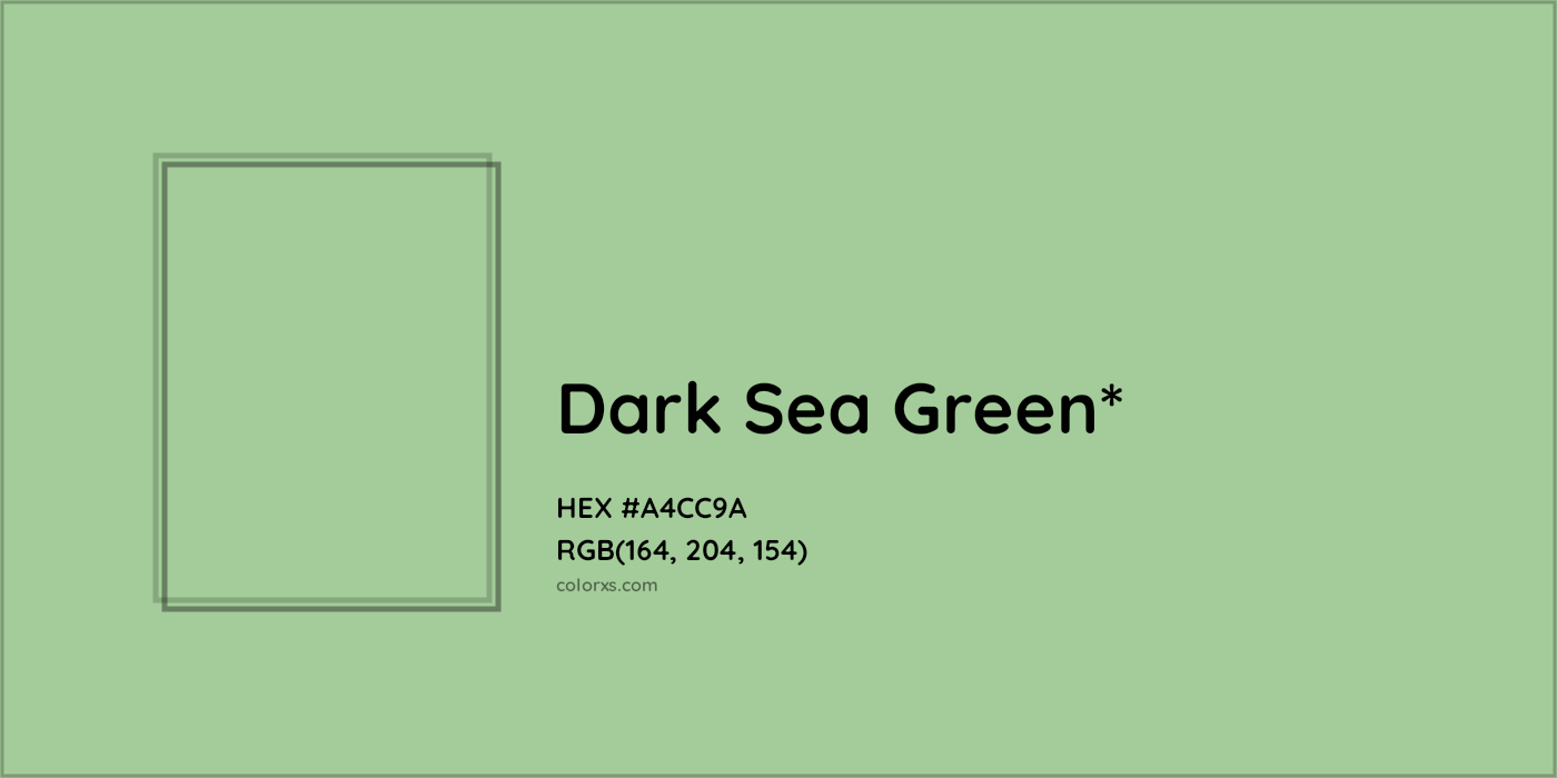 HEX #A4CC9A Color Name, Color Code, Palettes, Similar Paints, Images