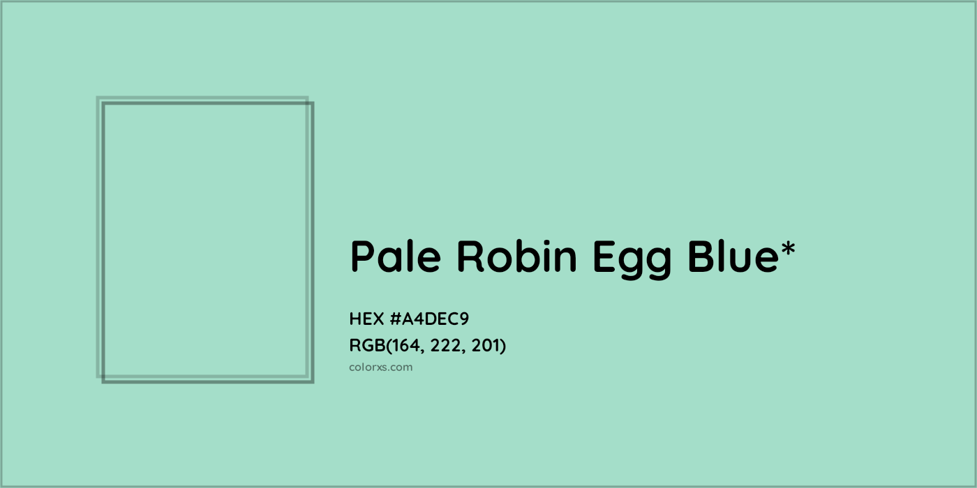 HEX #A4DEC9 Color Name, Color Code, Palettes, Similar Paints, Images