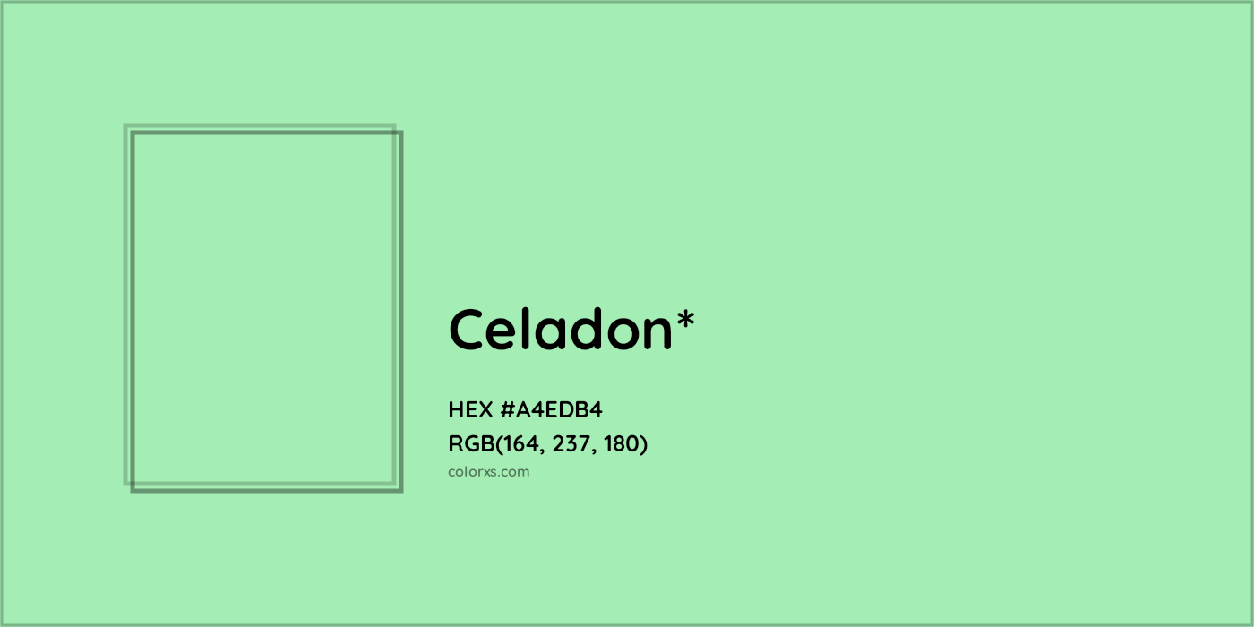 HEX #A4EDB4 Color Name, Color Code, Palettes, Similar Paints, Images