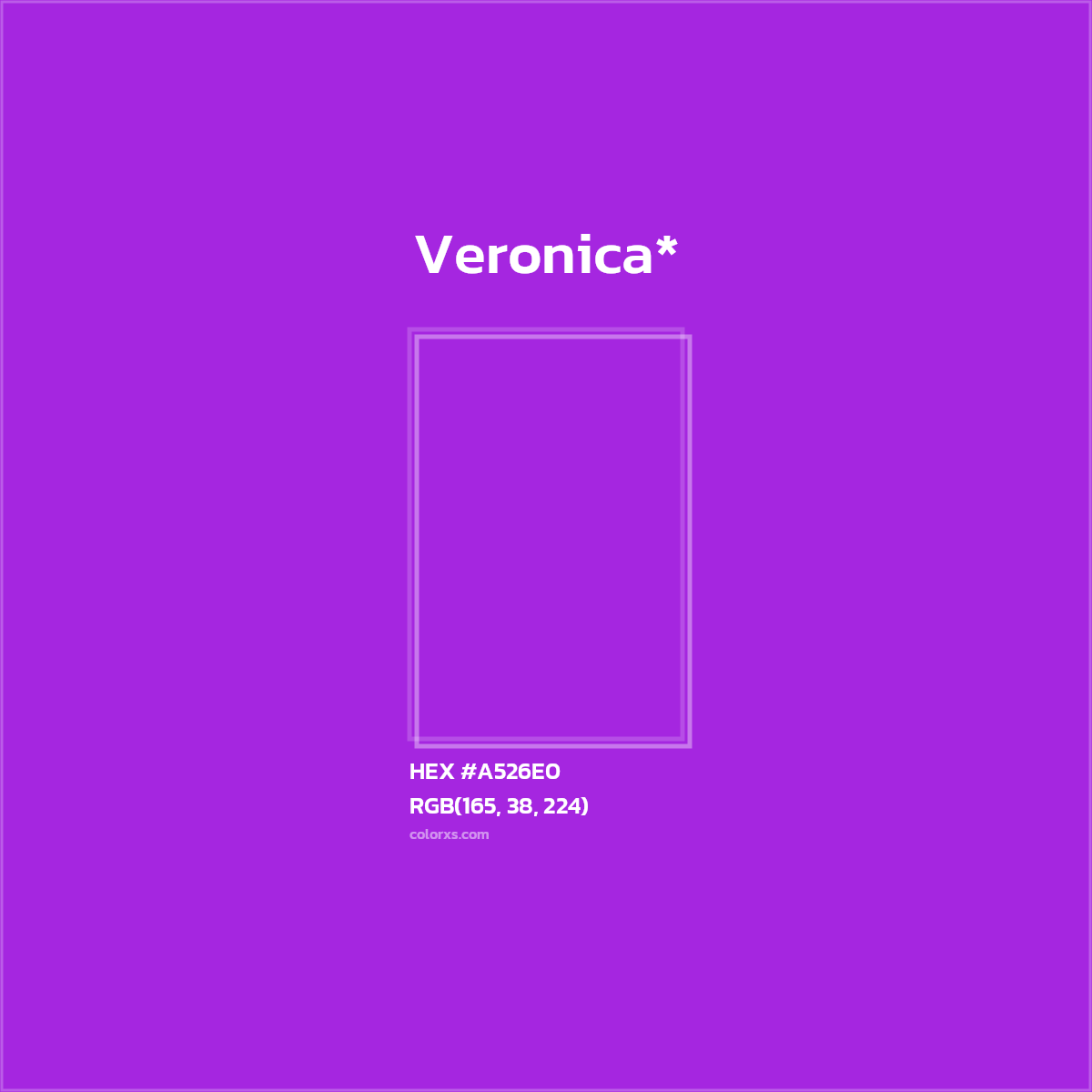 HEX #A526E0 Color Name, Color Code, Palettes, Similar Paints, Images