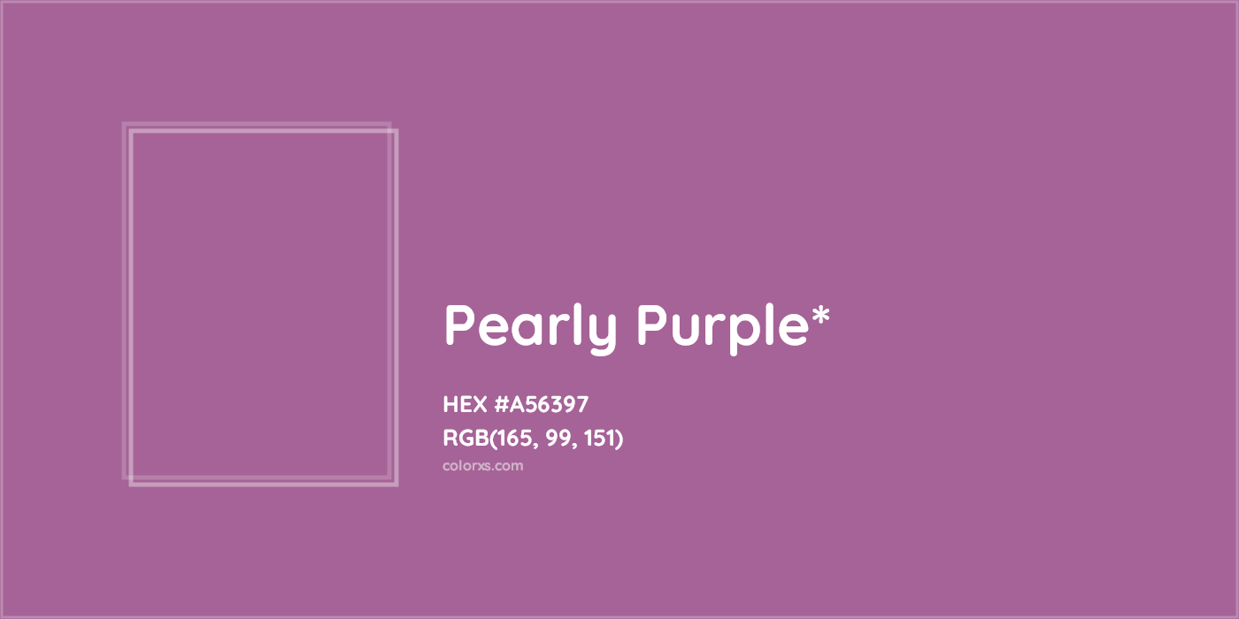 HEX #A56397 Color Name, Color Code, Palettes, Similar Paints, Images