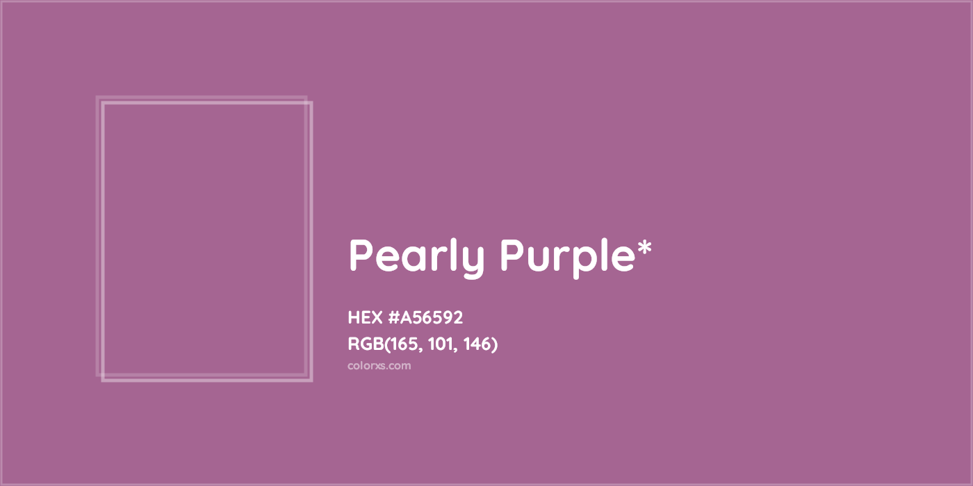 HEX #A56592 Color Name, Color Code, Palettes, Similar Paints, Images