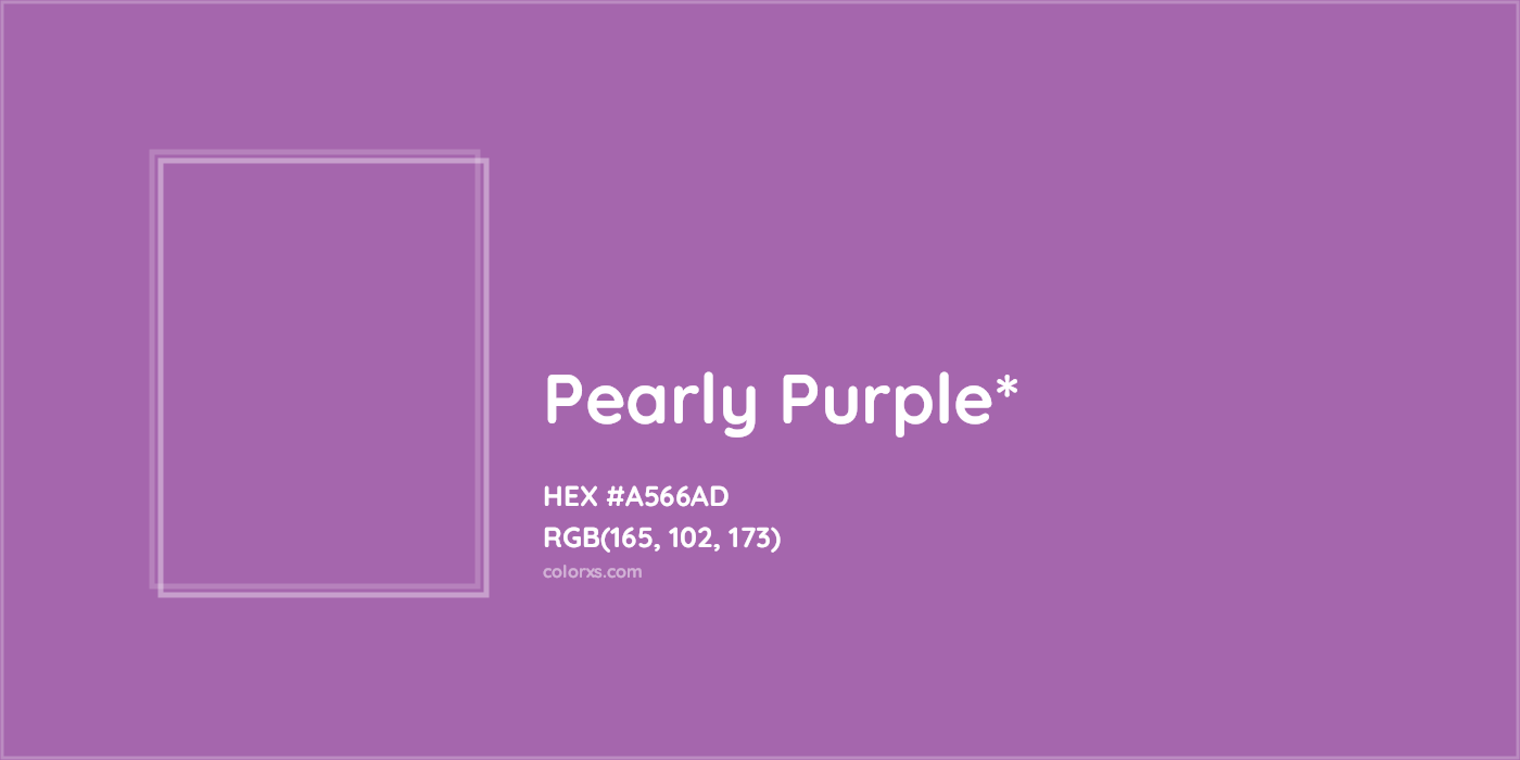 HEX #A566AD Color Name, Color Code, Palettes, Similar Paints, Images