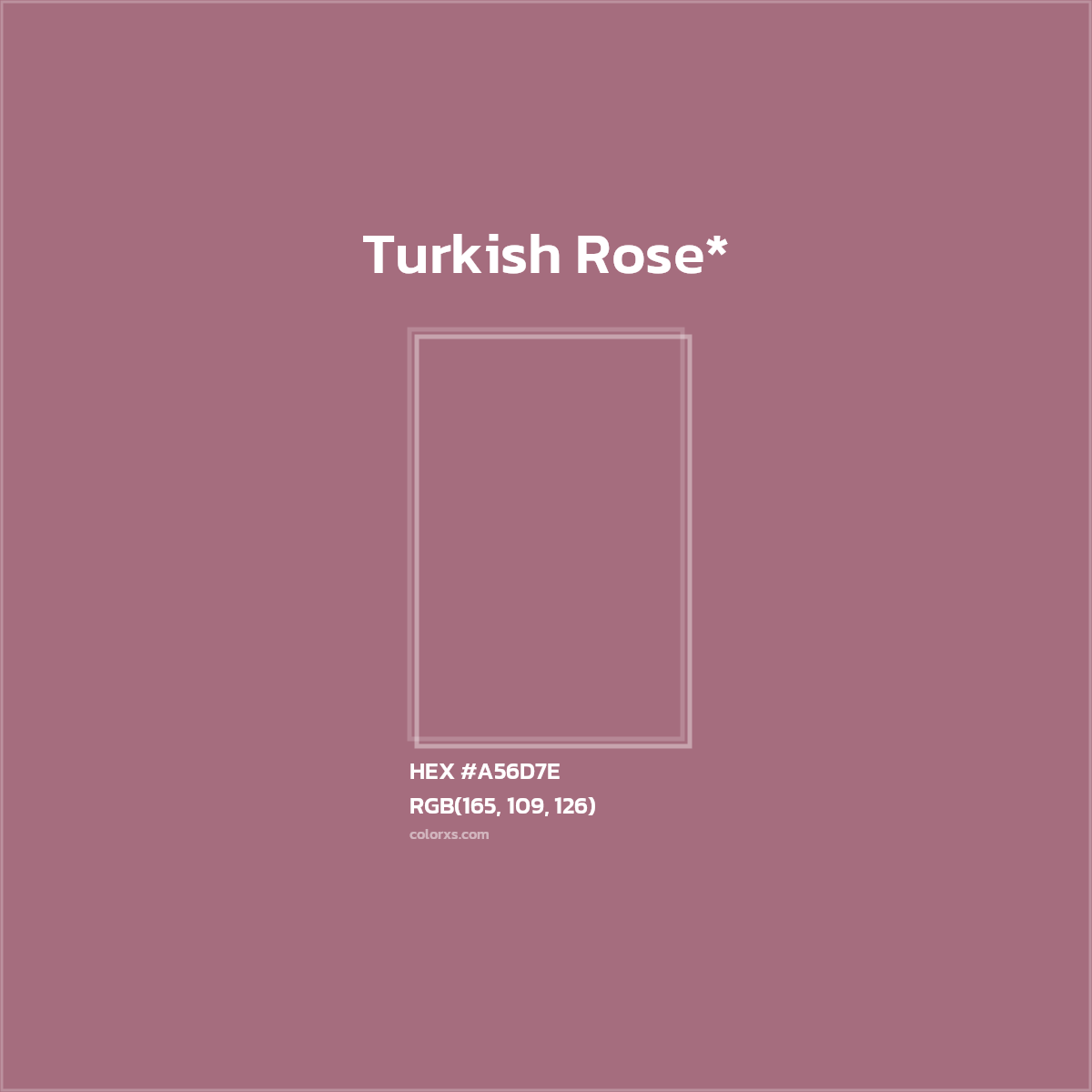 HEX #A56D7E Color Name, Color Code, Palettes, Similar Paints, Images