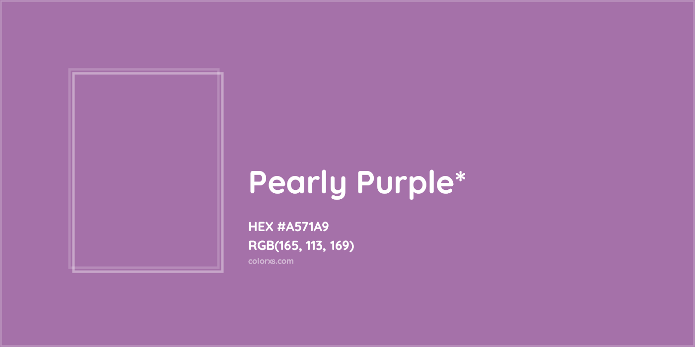HEX #A571A9 Color Name, Color Code, Palettes, Similar Paints, Images