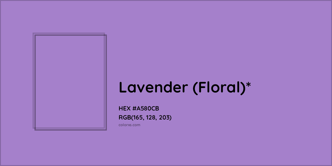 HEX #A580CB Color Name, Color Code, Palettes, Similar Paints, Images
