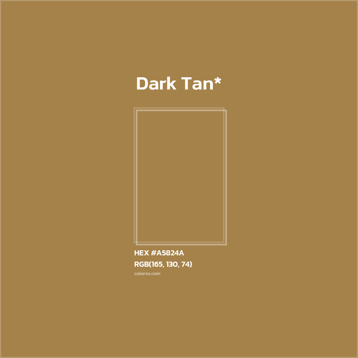 HEX #A5824A Color Name, Color Code, Palettes, Similar Paints, Images