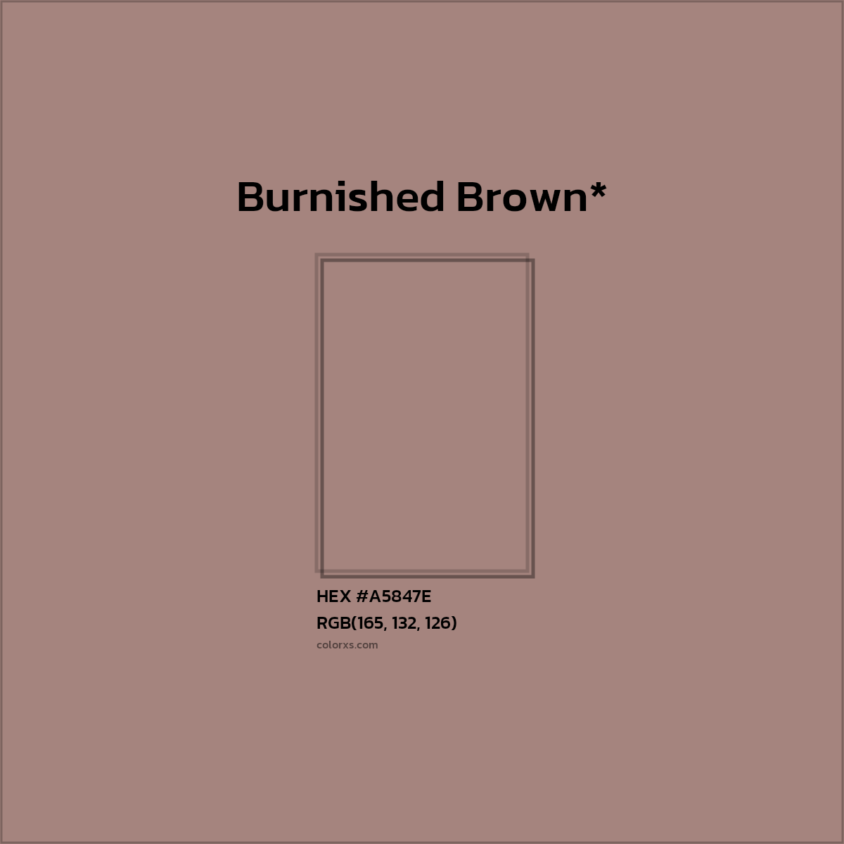 HEX #A5847E Color Name, Color Code, Palettes, Similar Paints, Images