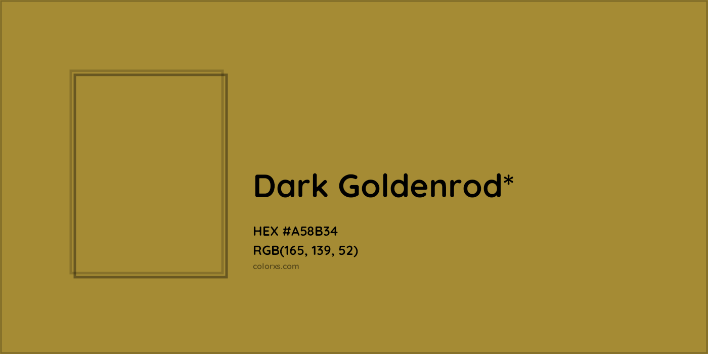 HEX #A58B34 Color Name, Color Code, Palettes, Similar Paints, Images
