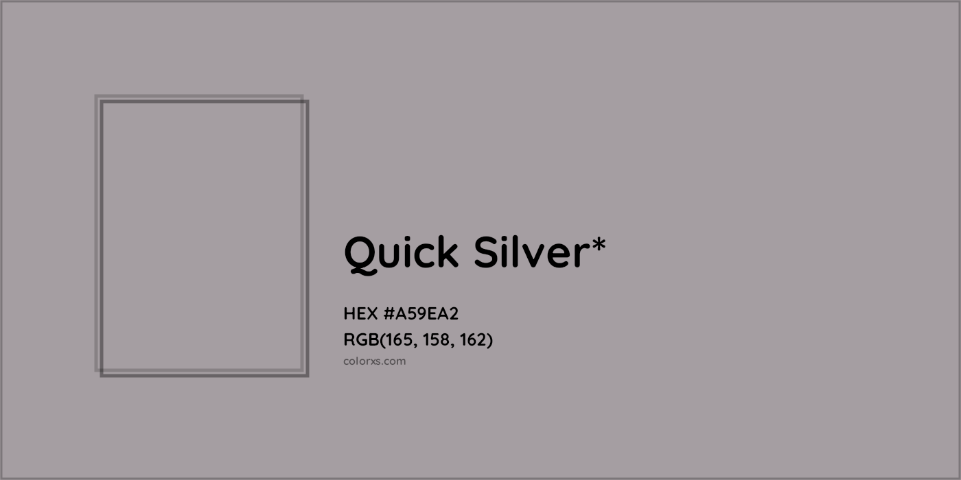 HEX #A59EA2 Color Name, Color Code, Palettes, Similar Paints, Images
