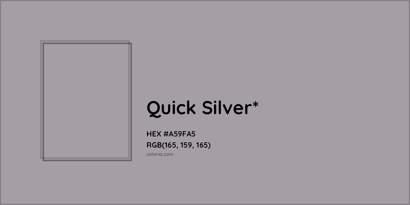 HEX #A59FA5 Color Name, Color Code, Palettes, Similar Paints, Images